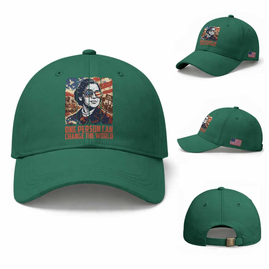 Rosa Parks Civil Rights Legacy Baseball Cap One Person Can Change The World
