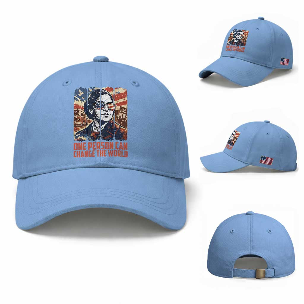 Rosa Parks Civil Rights Legacy Baseball Cap One Person Can Change The World