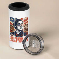 Rosa Parks Civil Rights Legacy 4 in 1 Can Cooler Tumbler One Person Can Change The World