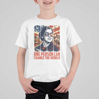 Rosa Parks Civil Rights Legacy T Shirt For Kid One Person Can Change The World