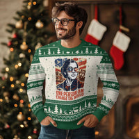 Rosa Parks Civil Rights Legacy Ugly Christmas Sweater One Person Can Change The World