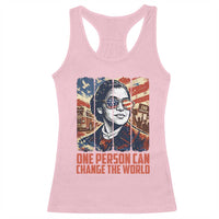 Rosa Parks Civil Rights Legacy Racerback Tank Top One Person Can Change The World