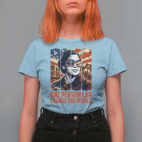 Rosa Parks Civil Rights Legacy T Shirt For Women One Person Can Change The World