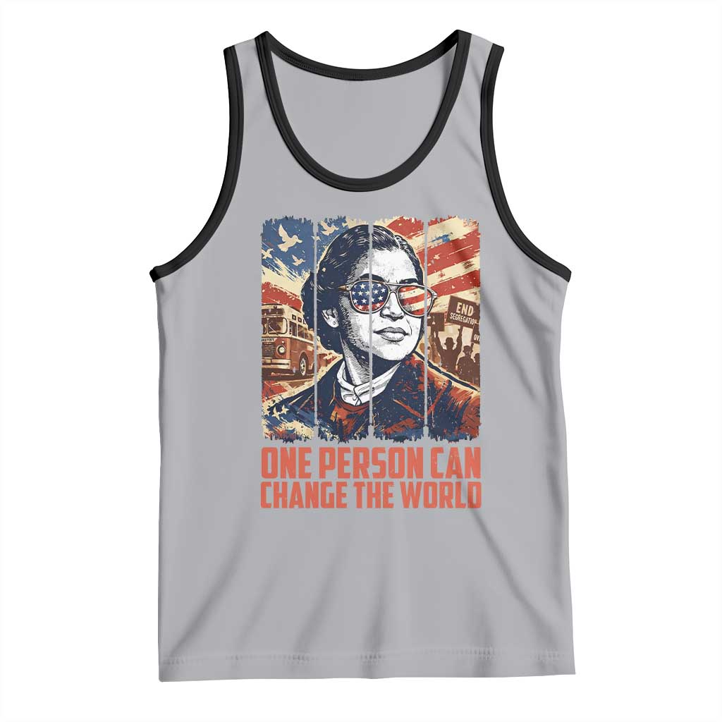 Rosa Parks Civil Rights Legacy Tank Top One Person Can Change The World