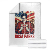 Nah Rosa Parks Throw Blanket Black History Month Gift