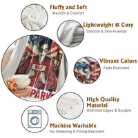 Nah Rosa Parks Throw Blanket Black History Month Gift