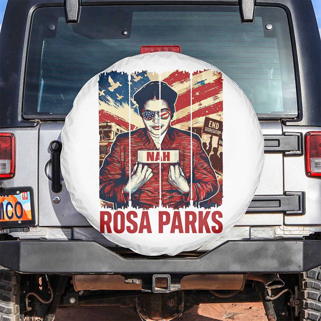 Nah Rosa Parks Spare Tire Cover Black History Month Gift