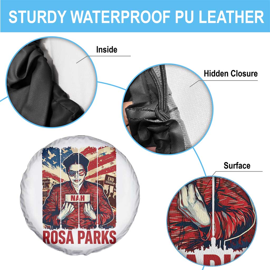 Nah Rosa Parks Spare Tire Cover Black History Month Gift