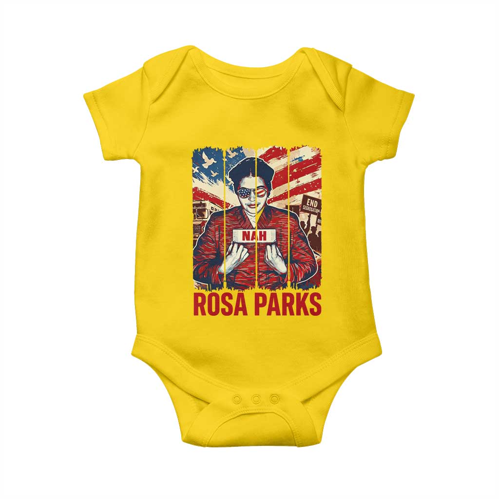 Nah Rosa Parks Baby Onesie Black History Month Gift
