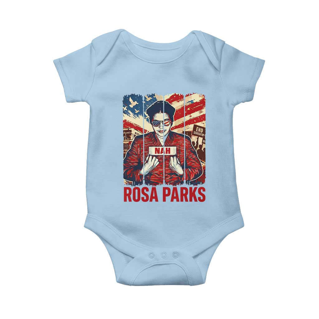 Nah Rosa Parks Baby Onesie Black History Month Gift