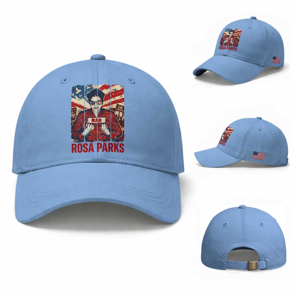 Nah Rosa Parks Baseball Cap Black History Month Gift