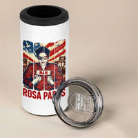 Nah Rosa Parks 4 in 1 Can Cooler Tumbler Black History Month Gift