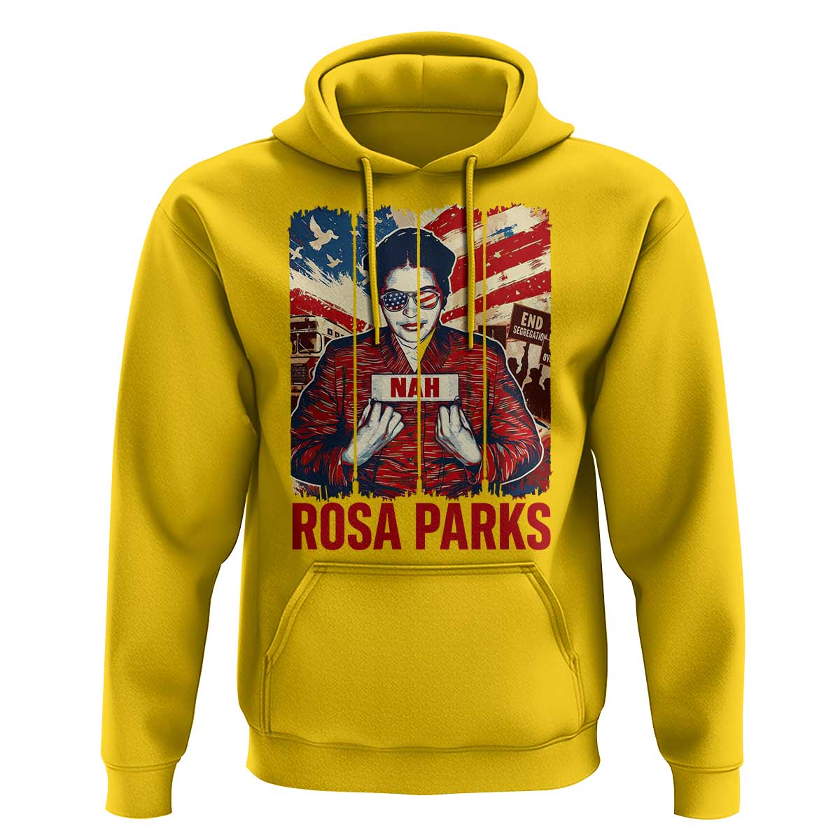 Nah Rosa Parks Hoodie Black History Month Gift