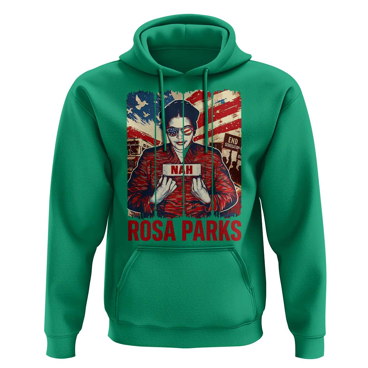Nah Rosa Parks Hoodie Black History Month Gift