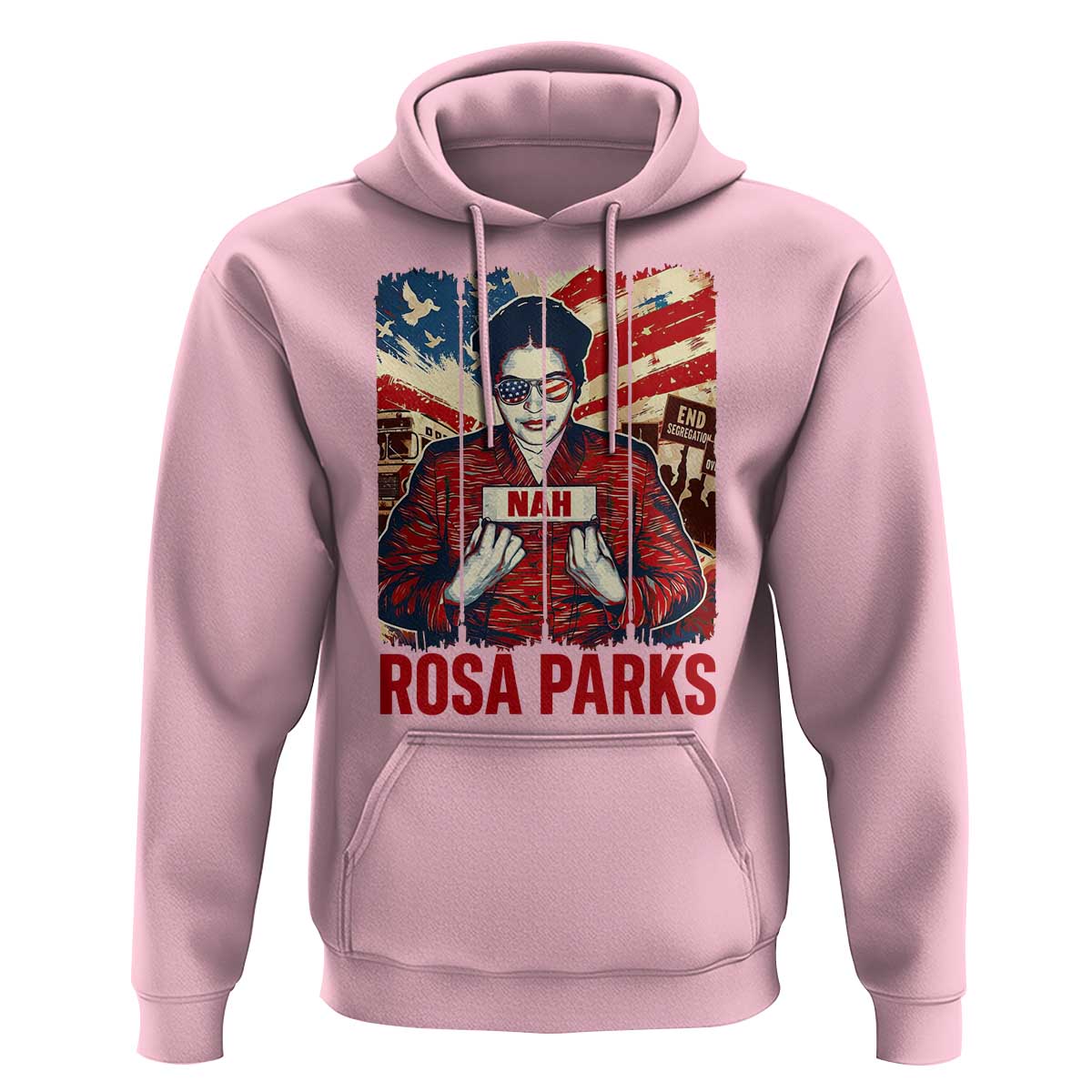 Nah Rosa Parks Hoodie Black History Month Gift