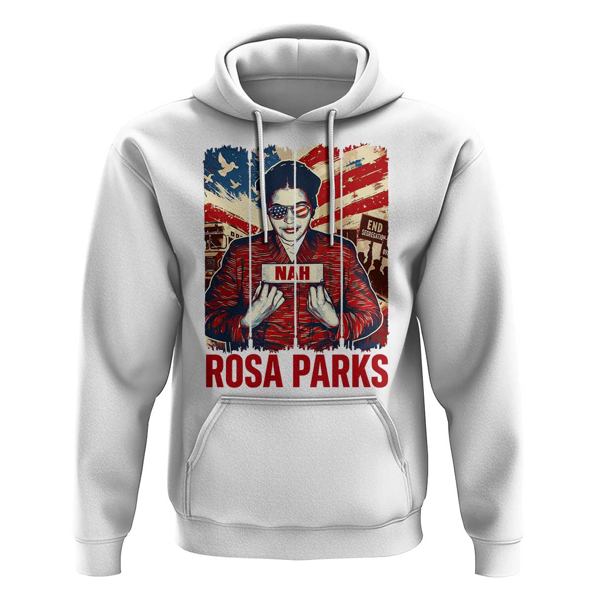 Nah Rosa Parks Hoodie Black History Month Gift