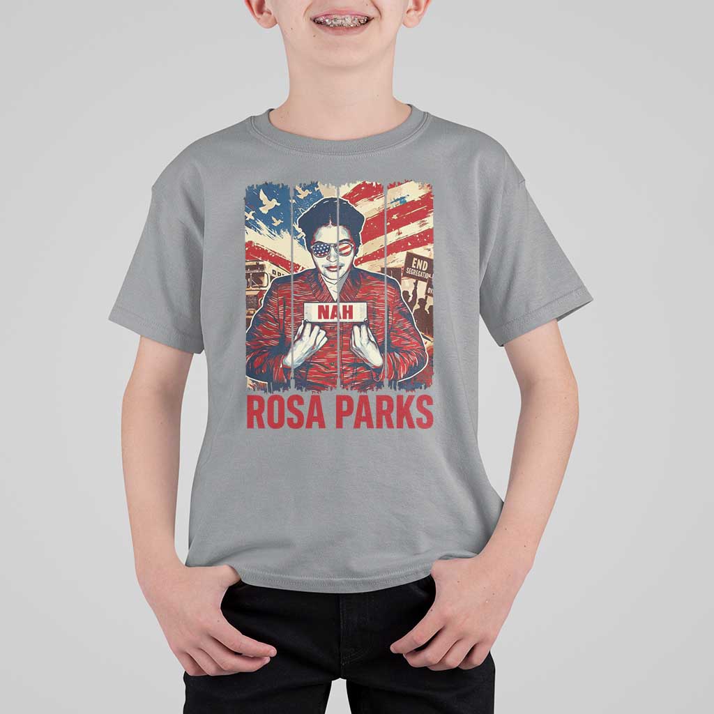 Nah Rosa Parks T Shirt For Kid Black History Month Gift