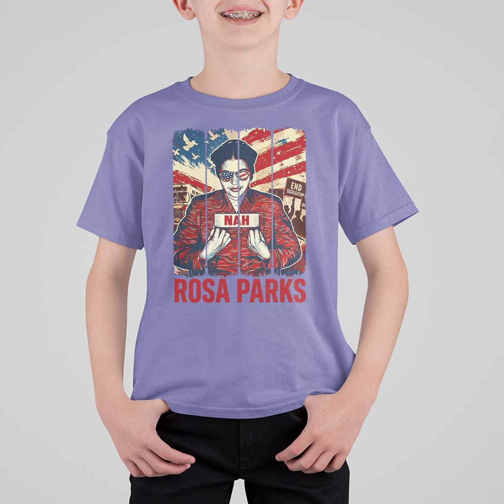 Nah Rosa Parks T Shirt For Kid Black History Month Gift