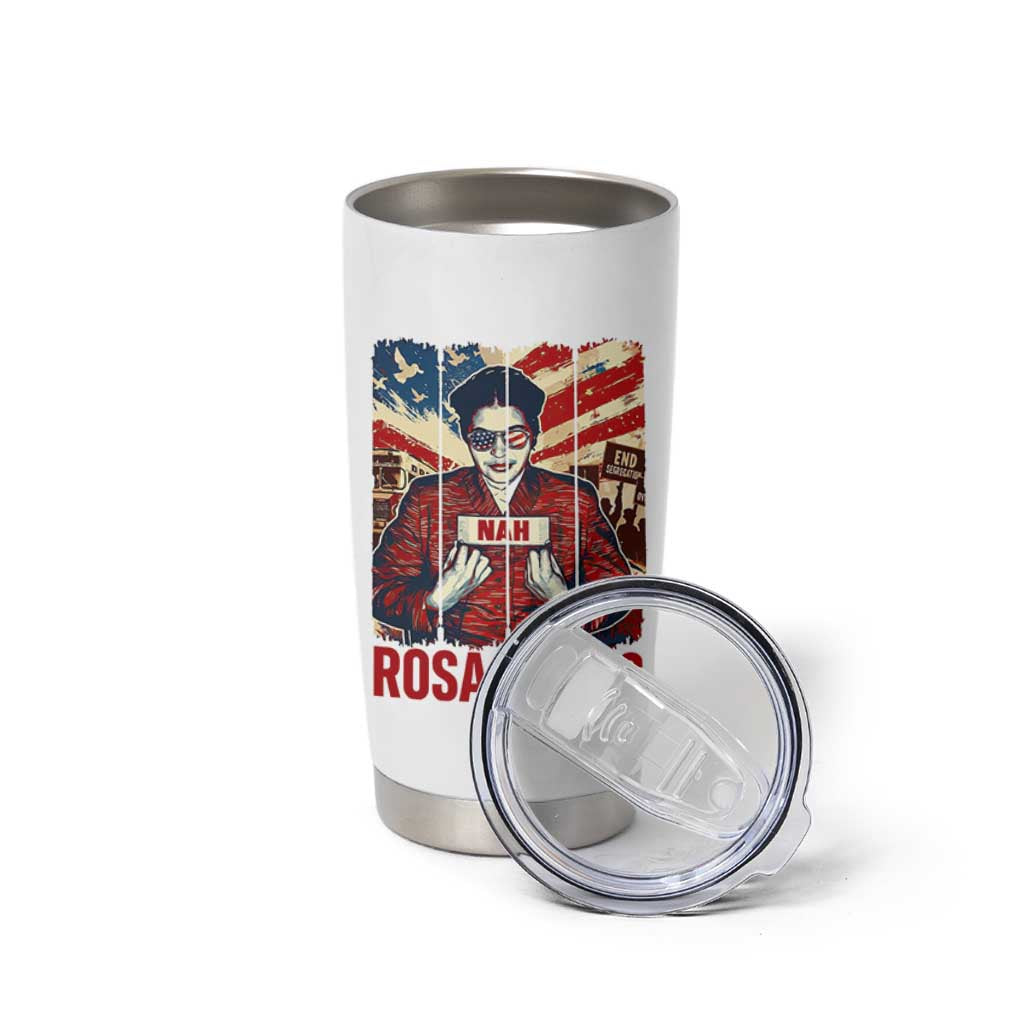 Nah Rosa Parks Tumbler Cup Black History Month Gift