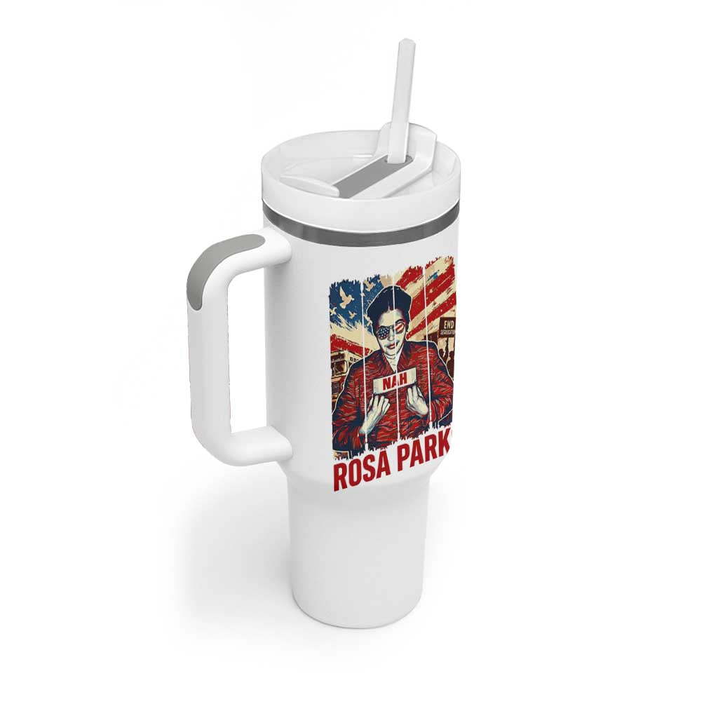 Nah Rosa Parks Tumbler With Handle Black History Month Gift