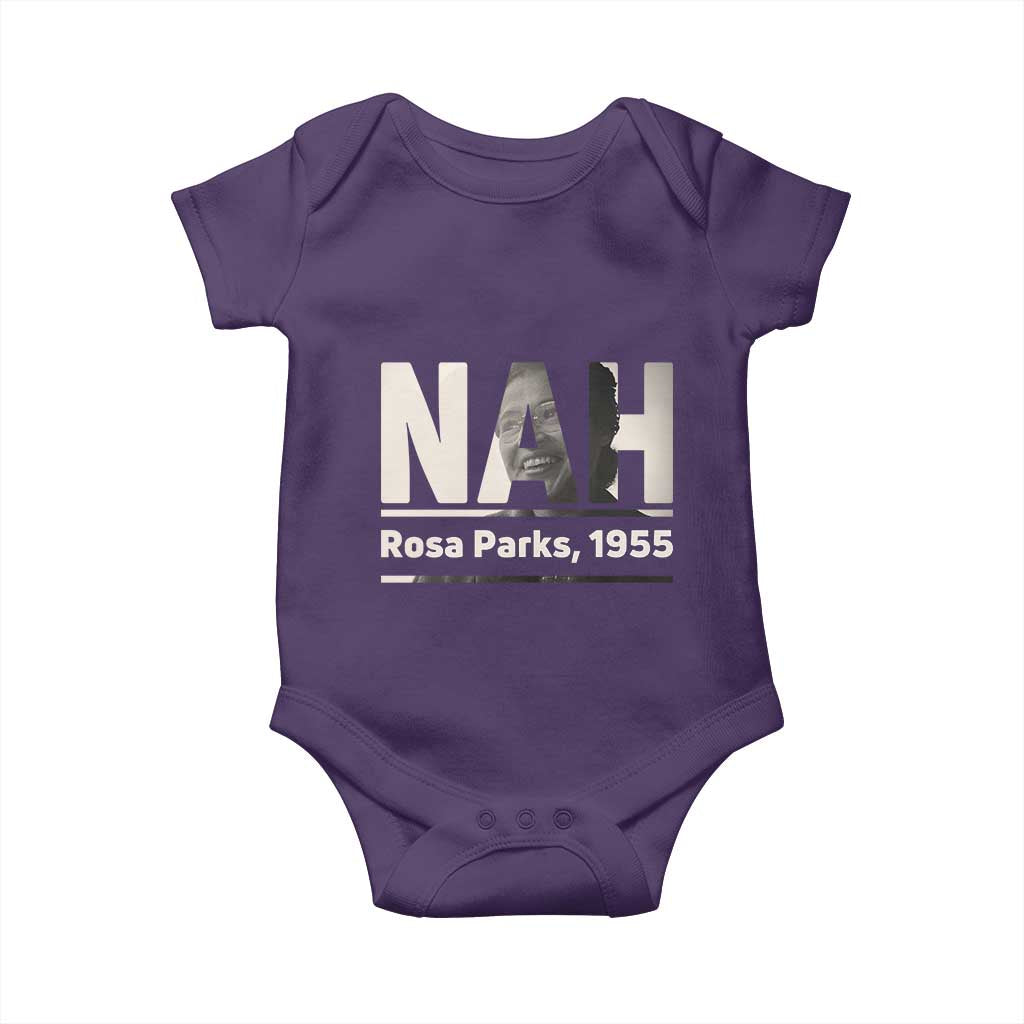 Nah Rosa Parks Baby Onesie Female Empowerment American History