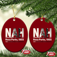 Nah Rosa Parks Ceramic Ornament Female Empowerment American History