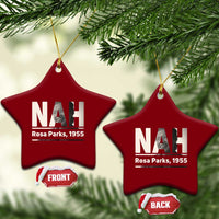 Nah Rosa Parks Ceramic Ornament Female Empowerment American History