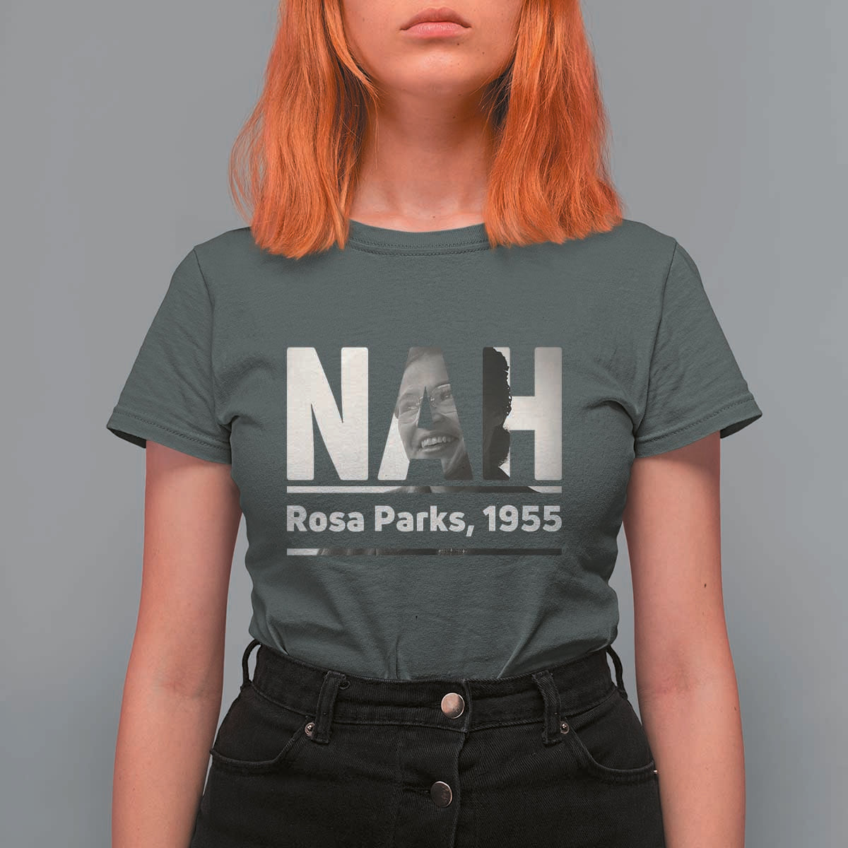 Nah Rosa Parks T Shirt For Women Female Empowerment American History