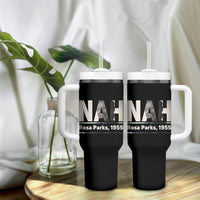 Nah Rosa Parks Tumbler With Handle Female Empowerment American History