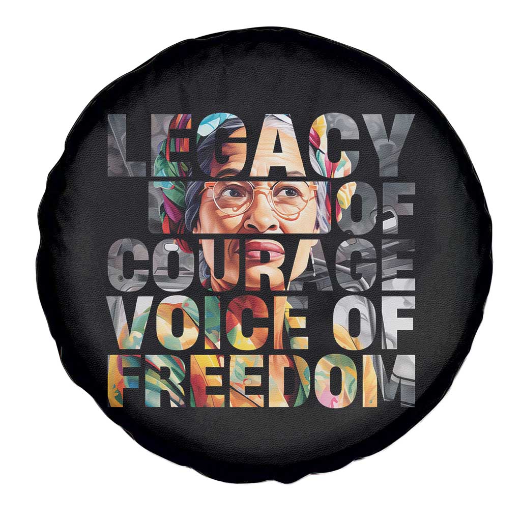 Rosa Parks Spare Tire Cover Legacy Of Courage Voice Of Freedom