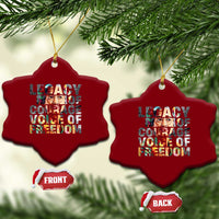 Rosa Parks Ceramic Ornament Legacy Of Courage Voice Of Freedom