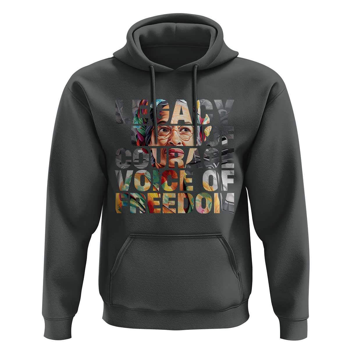 Rosa Parks Hoodie Legacy Of Courage Voice Of Freedom