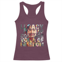 Rosa Parks Racerback Tank Top Legacy Of Courage Voice Of Freedom