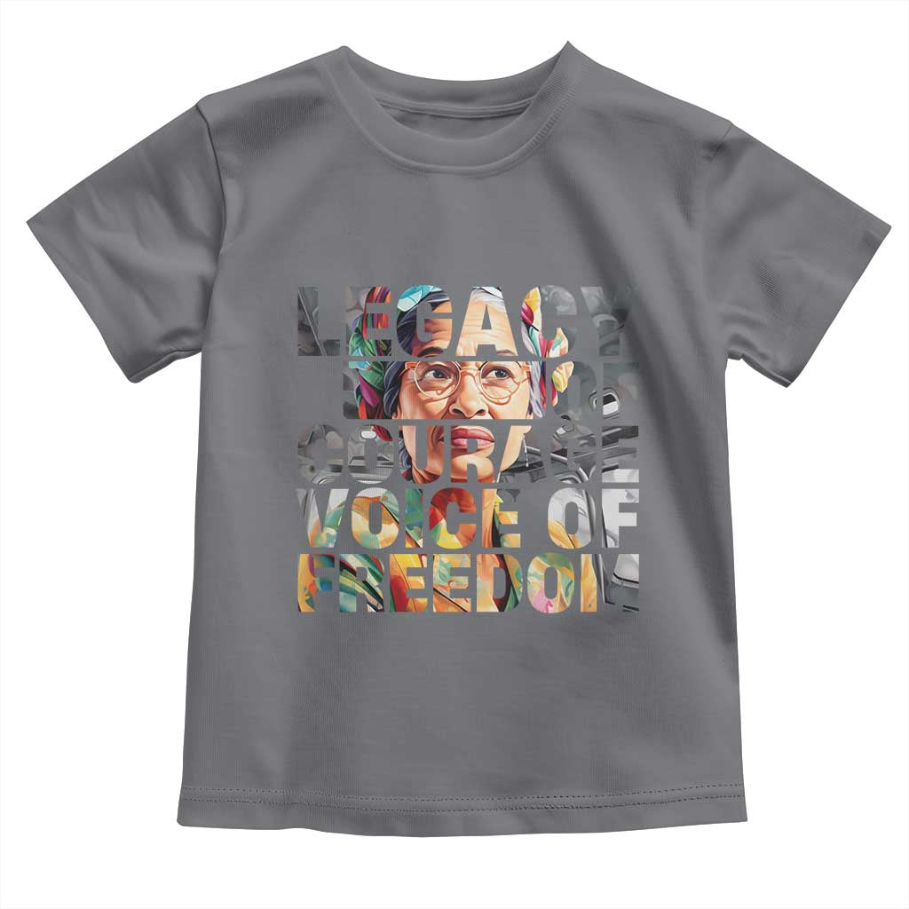 Rosa Parks Toddler T Shirt Legacy Of Courage Voice Of Freedom