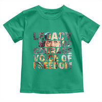 Rosa Parks Toddler T Shirt Legacy Of Courage Voice Of Freedom