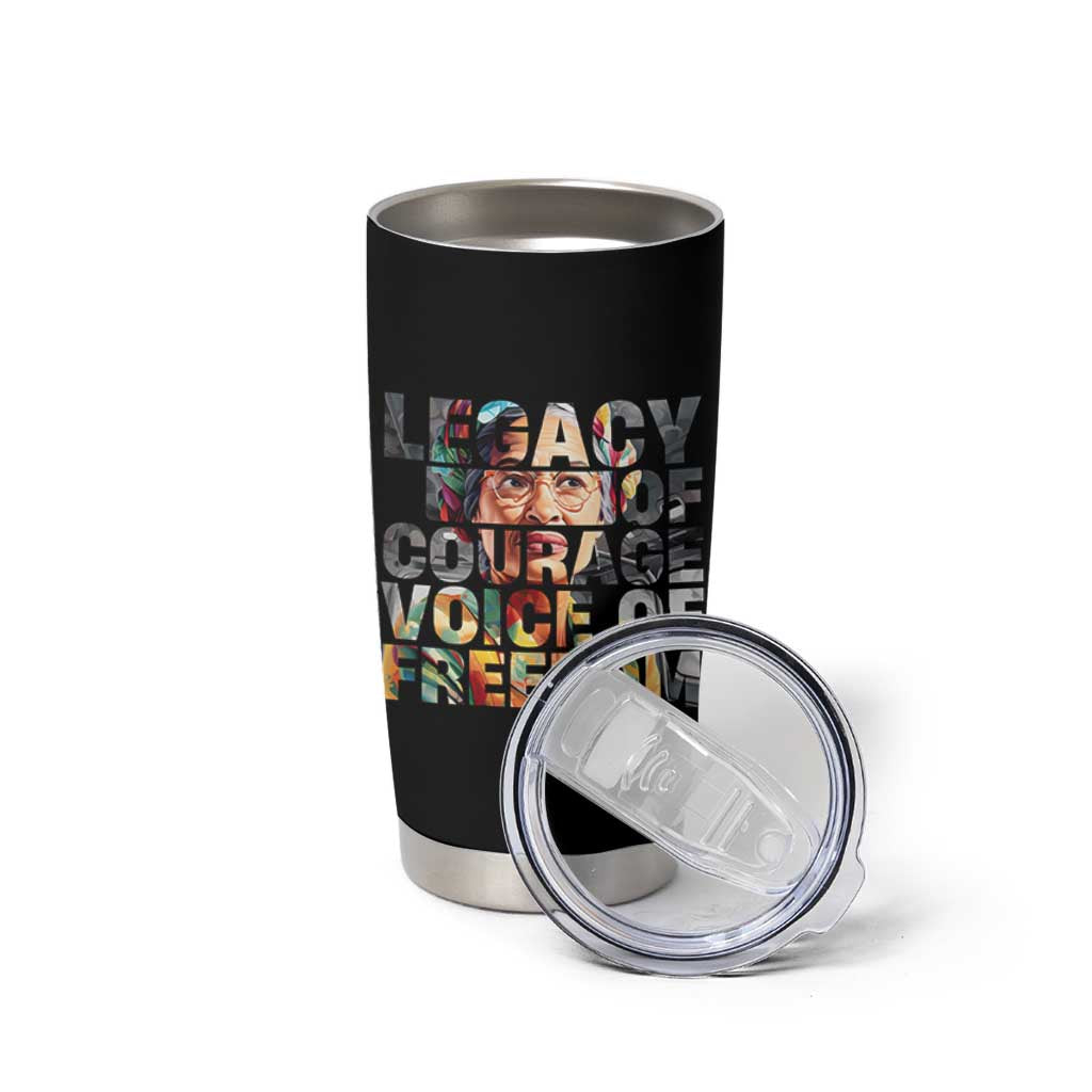Rosa Parks Tumbler Cup Legacy Of Courage Voice Of Freedom