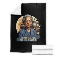 Rosa Parks Tired Of Giving In Throw Blanket Civil Rights Activist
