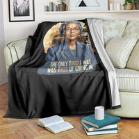 Rosa Parks Tired Of Giving In Throw Blanket Civil Rights Activist