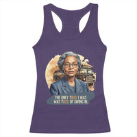 Rosa Parks Tired Of Giving In Racerback Tank Top Civil Rights Activist