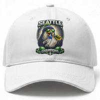 Seattle Champions Fan Pride Baseball Cap Football Fan Gift