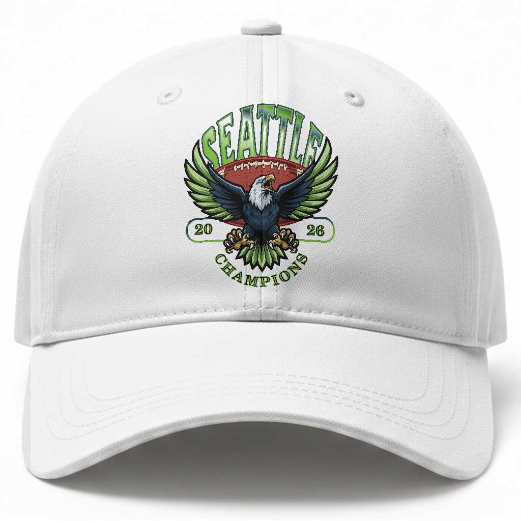 Seattle Champions Fan Pride Baseball Cap Gift For Football Lovers