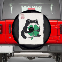 Grumpy Frog Japanese Spare Tire Cover St Patricks Day Gift