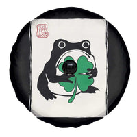 Grumpy Frog Japanese Spare Tire Cover St Patricks Day Gift