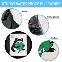 Grumpy Frog Japanese Spare Tire Cover St Patricks Day Gift