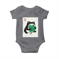 Grumpy Frog Japanese Baby Onesie St Patricks Day Gift