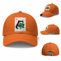 Grumpy Frog Japanese Baseball Cap St Patricks Day Gift