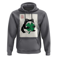 Grumpy Frog Japanese Hoodie St Patricks Day Gift