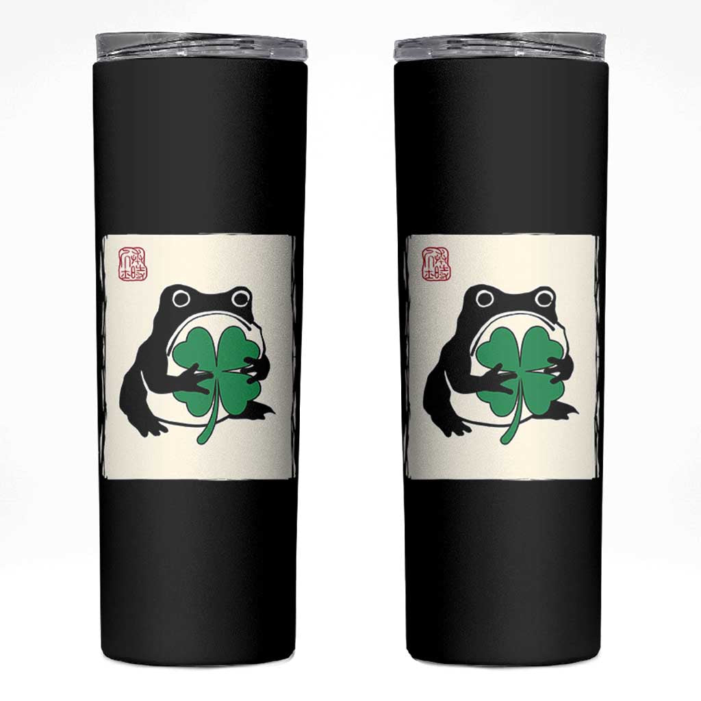 Grumpy Frog Japanese Skinny Tumbler St Patricks Day Gift