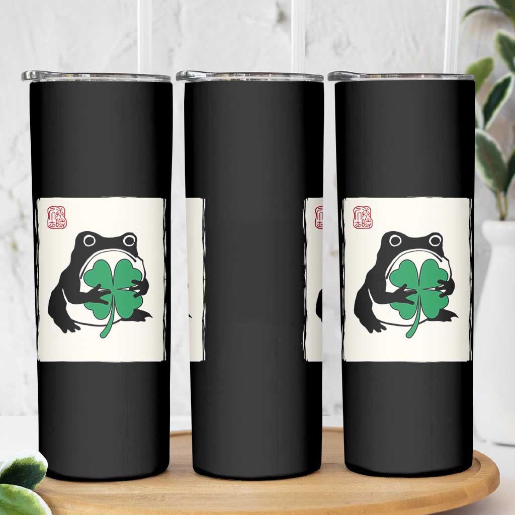 Grumpy Frog Japanese Skinny Tumbler St Patricks Day Gift