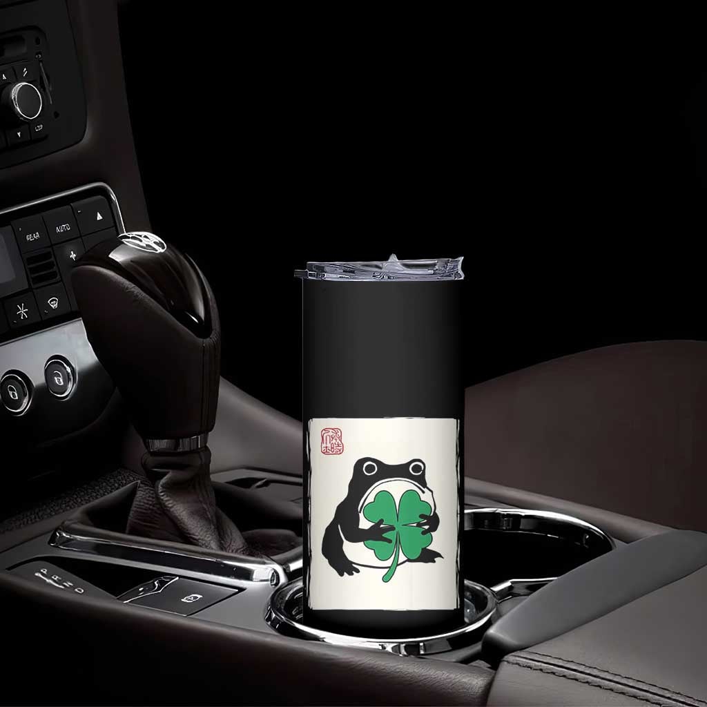 Grumpy Frog Japanese Skinny Tumbler St Patricks Day Gift